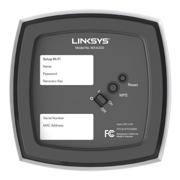 Linksys Velop AX4200 WiFi 6 Mesh System (3-Pack) - Image 4