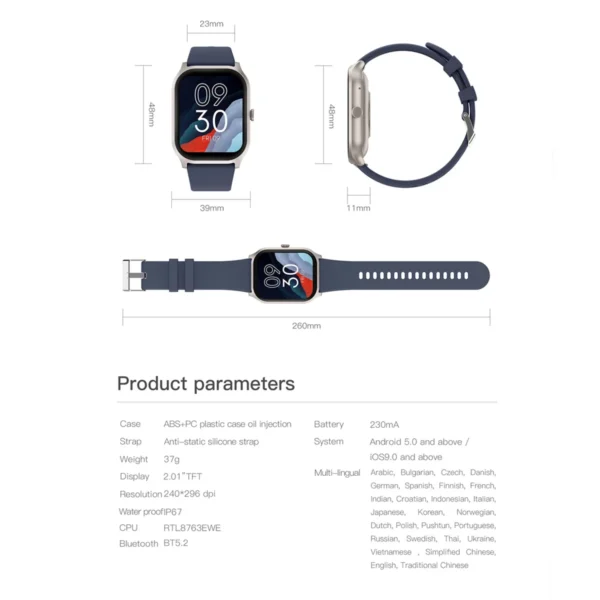 Sports Smart Watch Men Women - Image 6