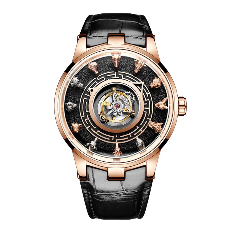 Haofa Center Tourbillon Watch